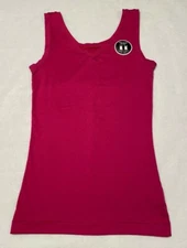 Juniors Two Styles In One-Scoop Or V-Neck Dark Plum Tank Top: S( 4-6 )