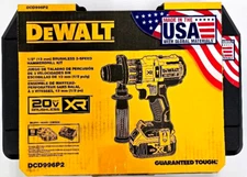 Dewalt CASE ONLY DCD996P2 For 20V DCD996B Hammer Drill, Battery, Charger 20 Volt