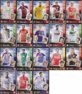 Match Attax 2015/16 - Einzelkarten 1-18 - aussuchen