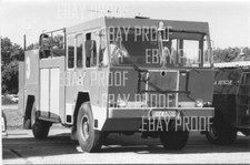 UNIPOWER AIRPORT CRASH TENDER Fire Engine (OYK890R) - 6x4" B/W Photo