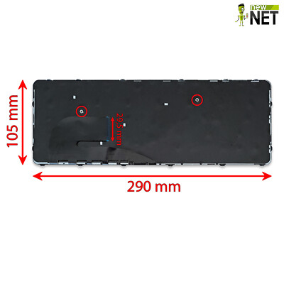 Tastiera Compatibile HP EliteBook 745/840/848/ZBook – Layout Italiano, Frame Argento, Sostituisce 819876-061, 836307-061