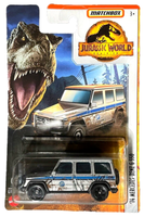 Matchbox '14 Mercedes Benz G 550 Klasse Jurassic Park World 1:64 Modellauto Ovp