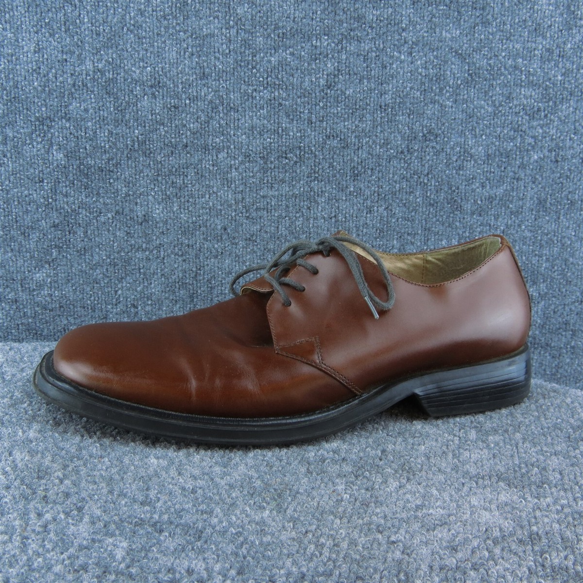 Reaction Kenneth Cole Rich Brown Leather Derbys Kenneth Cole Reaction Leather Upper Brown Dress Shoes for  main image 2