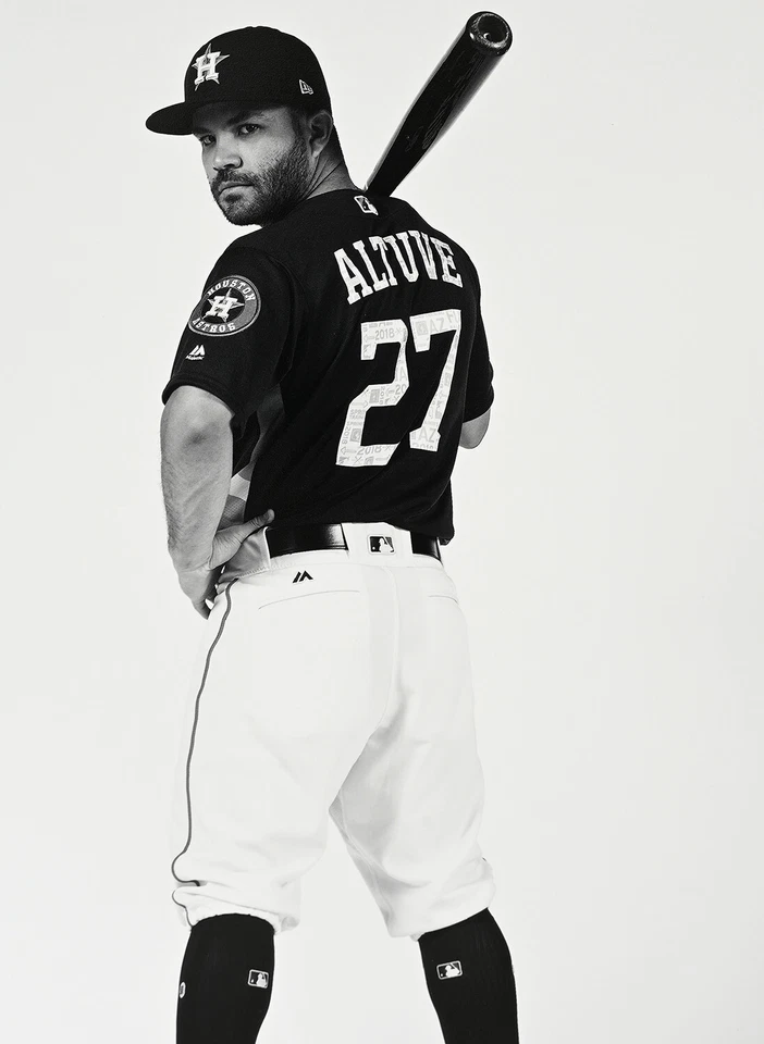 José ALTUVE HOUSTON ASTRO - Fotografía original del archivo de Charlier Foto 2 de 3