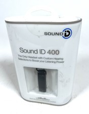 Sound ID 400 Headset Bluetooth Earpiece Authentic - New in Packaging