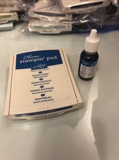 Stampin  Up  Pacific Point ink pad AND Refill Ink