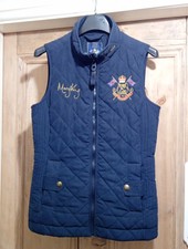 Joules Mary King Navy Gilet Size 8
