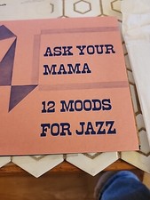 Ask Your Mama 12 Moods for Jazz by LANGSTON HUGHES ~ First Edition 1961 1st