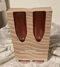 Sunnylife Poolside Champagne Flutes - Powder Pink