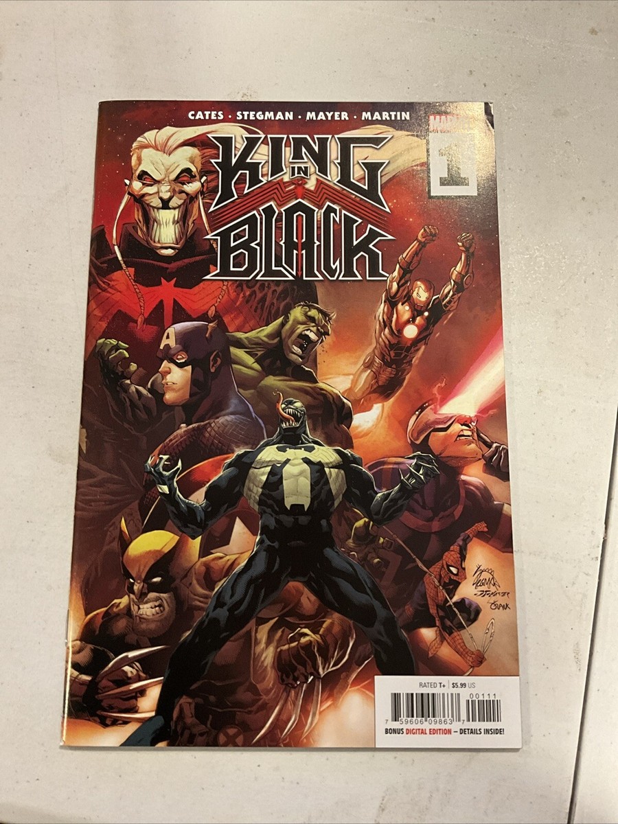 KING IN BLACK (2021 MARVEL) #1 Trade Variant Donny Cates, Ryan