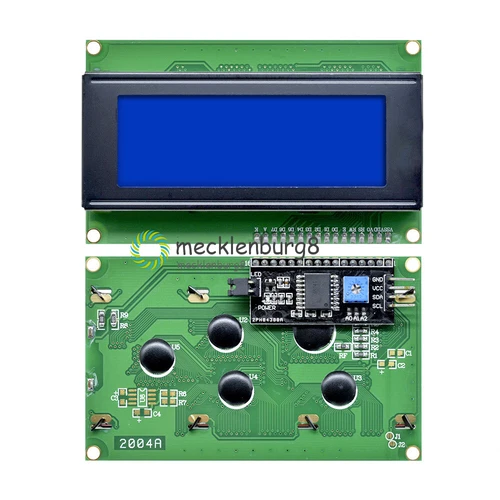 Display IIC/I2C/TWI/SP​​I Serial Interface2004 20X4 Character LCD Module Blue