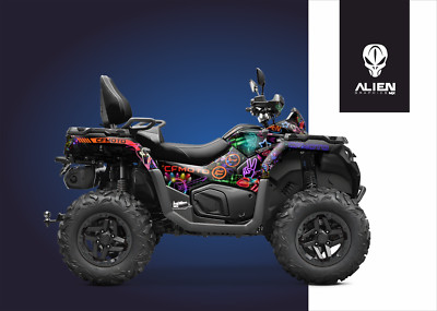 Cfmoto Cforce 850 1000 2024 2025 Gelände Grafik Aufkleber