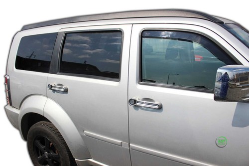 Heko Wind Deflectors For Dodge Nitro 2007-2012 2PC Tinted - Picture 4 of 7