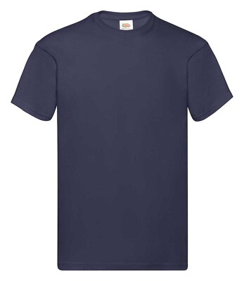 Fruit of the Loom T-Shirts Shirts Herren Original Full-Cut T S M L XL XXL Neu