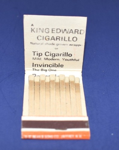 Libro di fiammiferi La felicità è. . . Un sigaretto re edoardo non stampato - Foto 3 di 5