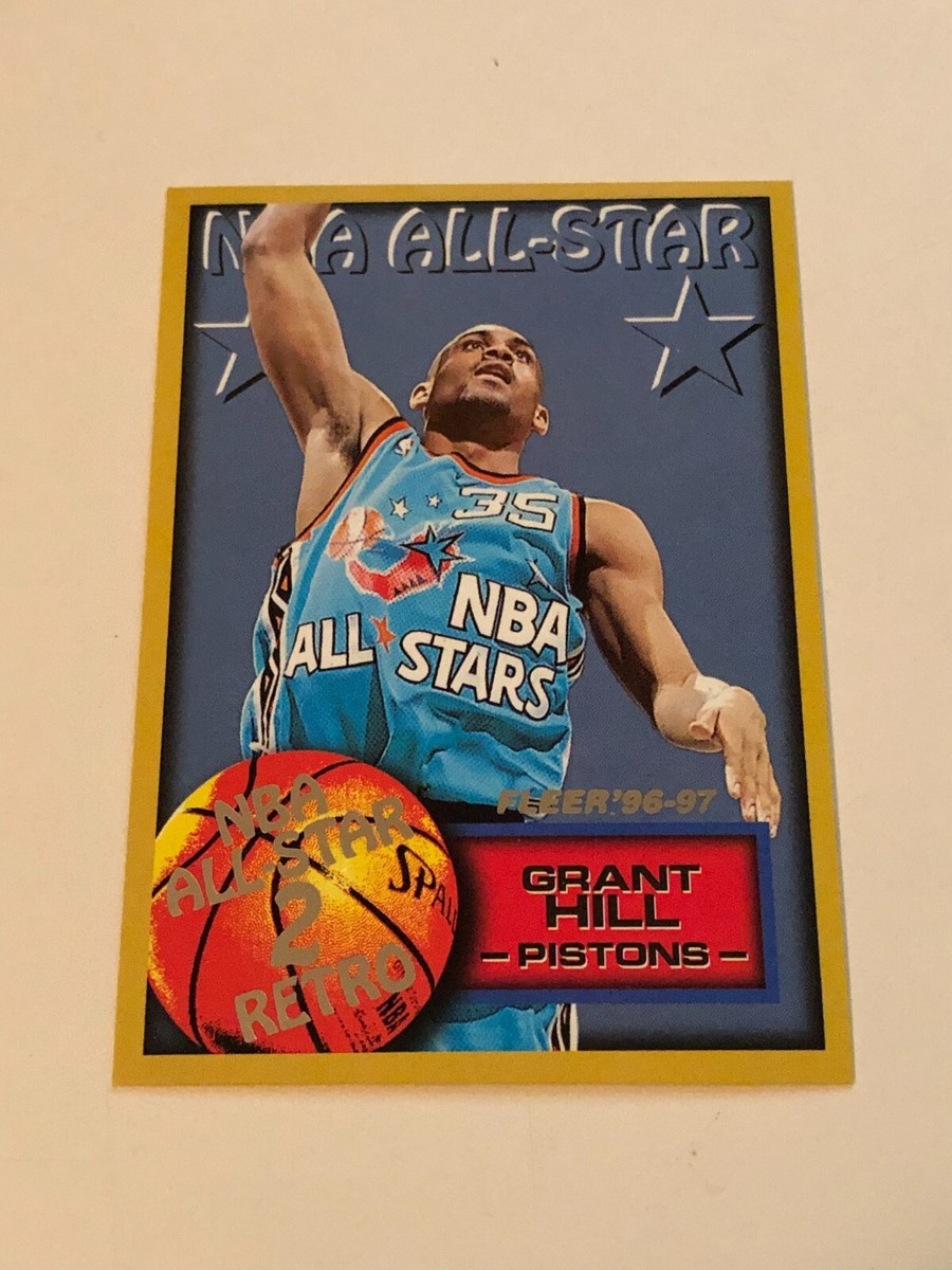 その他 96-97 Ultra Platinum Edition Grant Hill FLEER '96-'97 GRANT HILL DETROIT PISTONS BASKETBALL CARD
