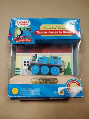 thomas comes to breakfast wooden railway