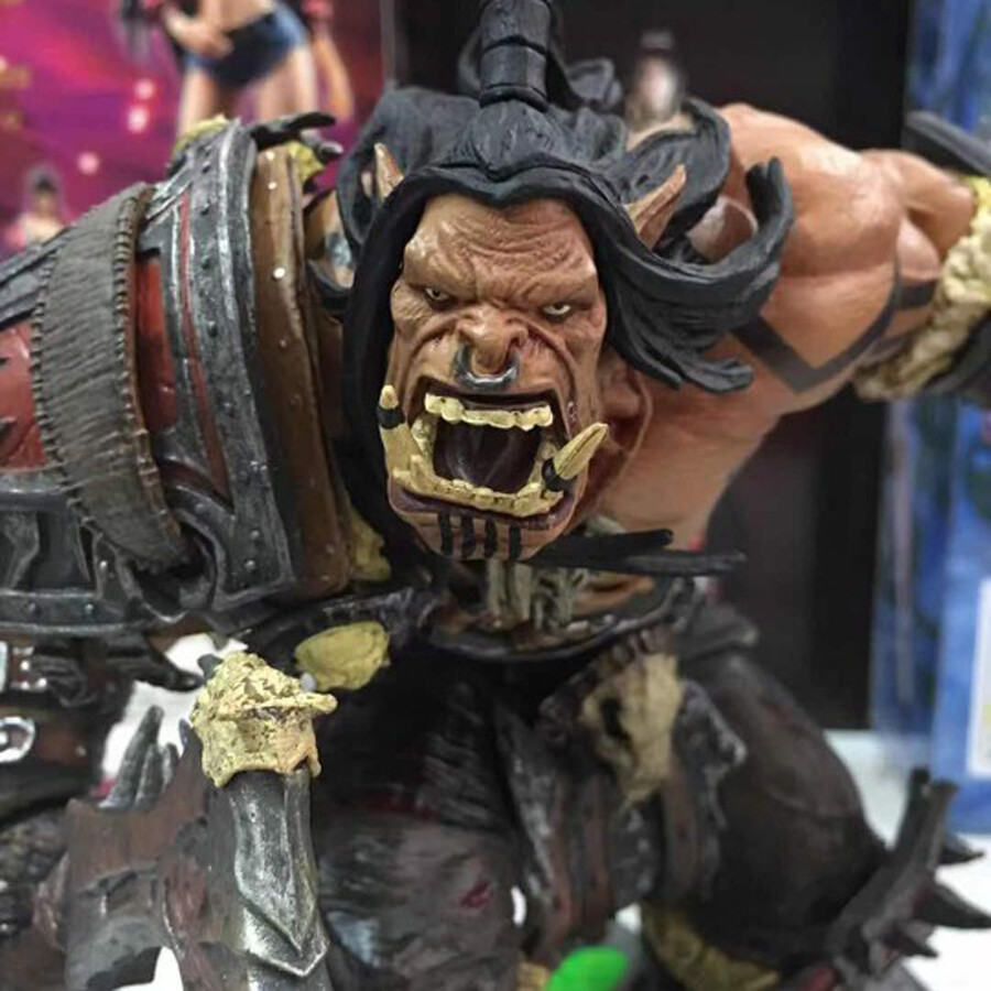 Figurine PVC Grom Hurlenfer Warcraft 9cm Par Yamato (2003), Neuve