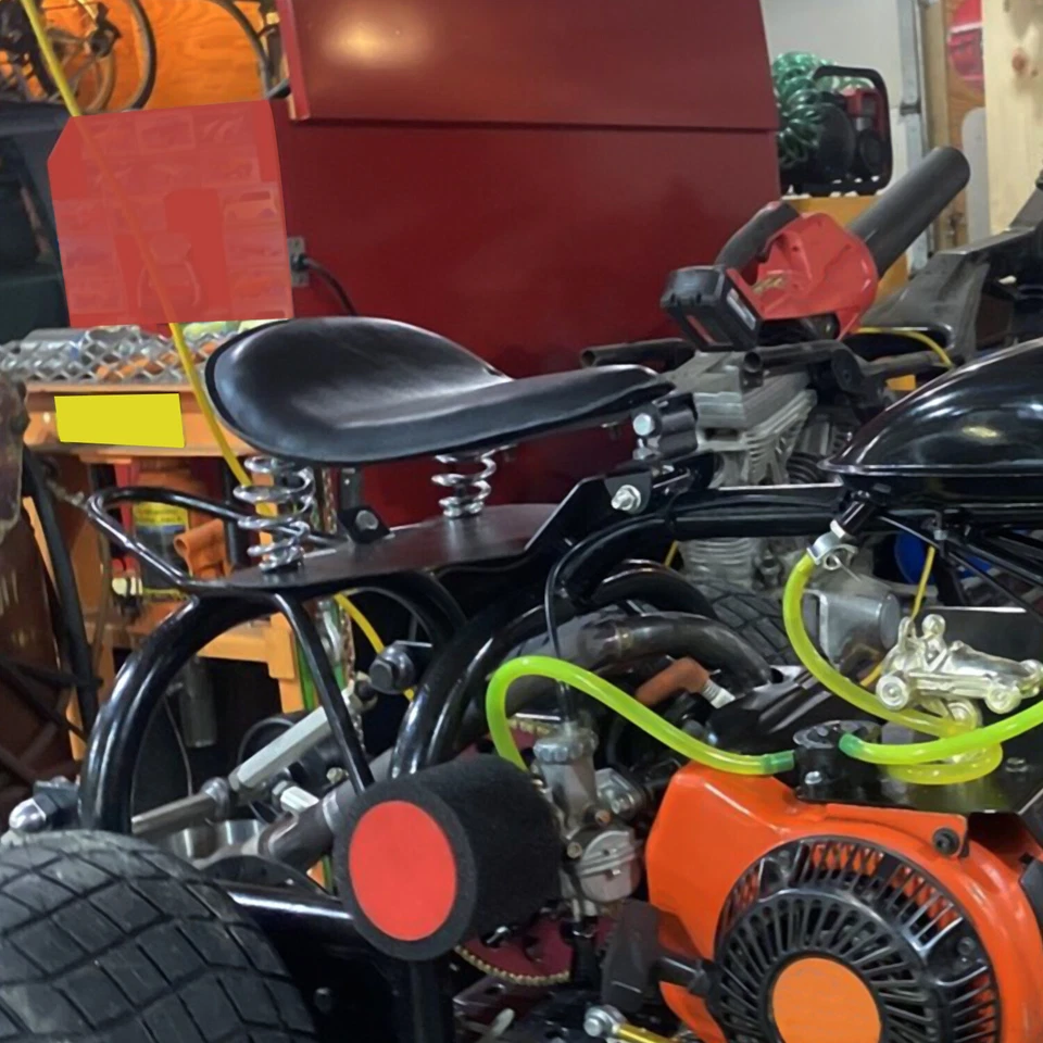 Bobber Motorcycle Solo Seat Spring Kit For Honda Shadow Spirit VT 1100 750 - Image 4 of 4