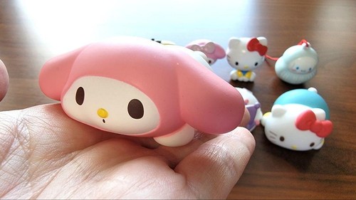 Sanrio Figure lot Kuromi My Melody Pompompurin Hello kitty - 第 2/5 張圖片