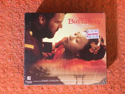 Puccini: Madame Butterfly - Film Soundtrack (2 CD Box Set 1996 Sony) Wrap Wear