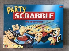 Party Scrabble It’s About Time! Game Complete In Box