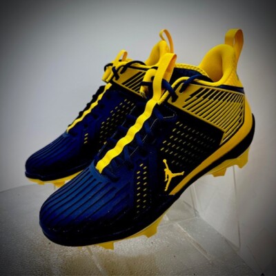 Jordan Force Savage 3 Michigan Wolverines P.E. Cleats FJ4966-407