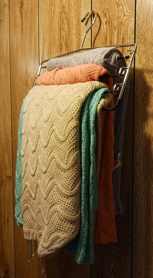 4 Metaphor女式L套头短袖毛衣开放式针织珠光 — 第 4/4 张图片