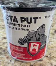 Sta-Put 3lb Plumber's Putty, Plumbers Putty Formula will not Crack / Shrink