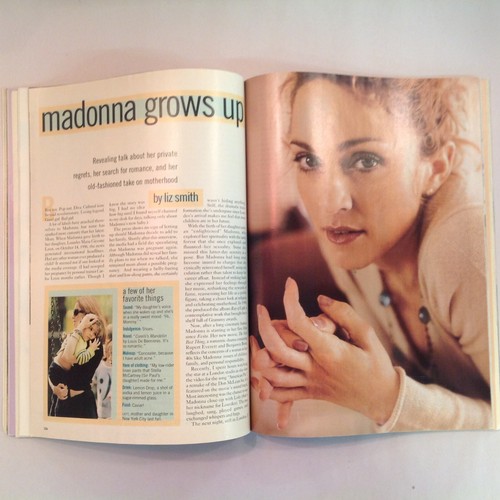 Vintage April 2000 Good Housekeeping Magazine Madonna Grows Up Katie Couric Home - 第 5/12 張圖片