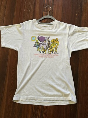 Vintage BMC Software Tech Bundle of 2 Shirts, DB2 Mastermind, Tech Workshop