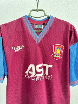 Fc Aston Villa 1997-1998 Home Jersey Reebok Shirt Size 42/44 | eBay