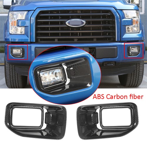 格安 Ford F150 15のためのabs車の読書ライトランプフレーム装飾カバー炭素繊維 予約販売 Automobiles Motorcycles Interior Accessories Viajealasostenibilidad Org