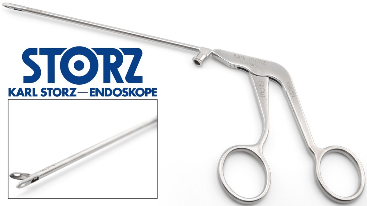 KARL STORZ 456021 SilCut Nasal Endoscopy Cutting grasping