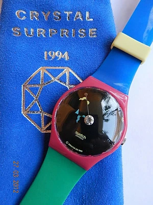 SWATCH+CLUB-SPECIAL #4++GZ129 CRYSTAL SURPRISE++by ALESSANDRO MENDINI+NEU/NEW - Bild 1 von 2