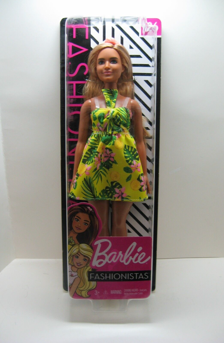 Dress Barbie Fashionistas Curvy 2018 Curvy Barbie Barbie