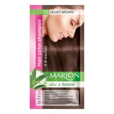 Temporary Hair Colour Shampoo Dye Sachet 4 to 8 Wash Out 40ml + GLOVES