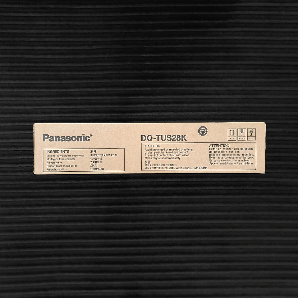 Cartucho de toner preto genuíno Panasonic DQ‐TUS28K – OEM, rendimento 28K - Imagem 4 de 4