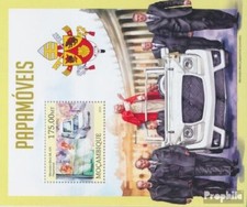 Briefmarken Mosambik 2013 Mi Block 755 (kompl. Ausgabe) postfrisch Benedikt XVI,