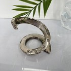 Vintage Dansk Design Japan Silver Plated Spiral Candleholder Danish Modern