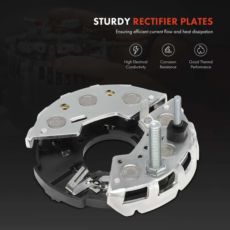 Diodo rectificador alternador para Volkswagen Jetta 1986-1992 Passat Golf BMW 318i Foto 4 de 4