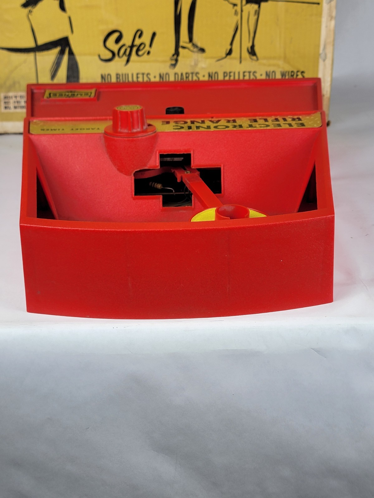 Vintage 1960s EMENEE Electronic Rifle Range with Moving Target Part No 2900