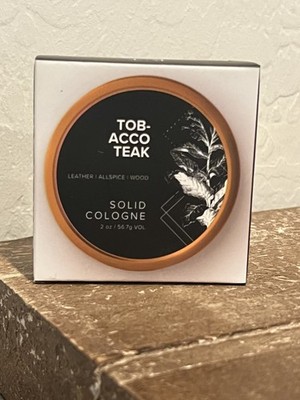 Solid Cologne - Tobacco Teak