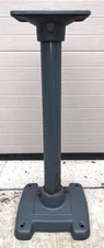 VTG 1955 Gray Blue Craftsman Block Bench Grinder Pedestal Stand 103 (2-bolt)