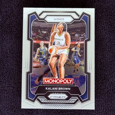 Kalani Brown - 2024 WNBA Monopoly Prizm - Dallas Wings - #47