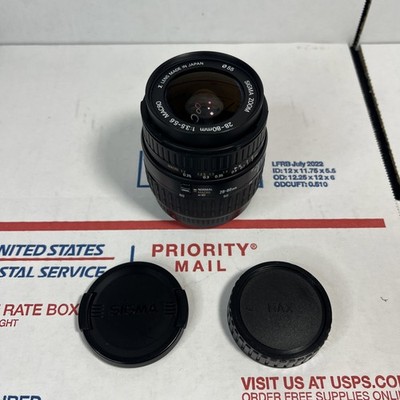 Nr MINT - Sigma Zoom 28-80mm f3.5-5.6 Macro  For Sony & Minolta - SAME DAY SHIP