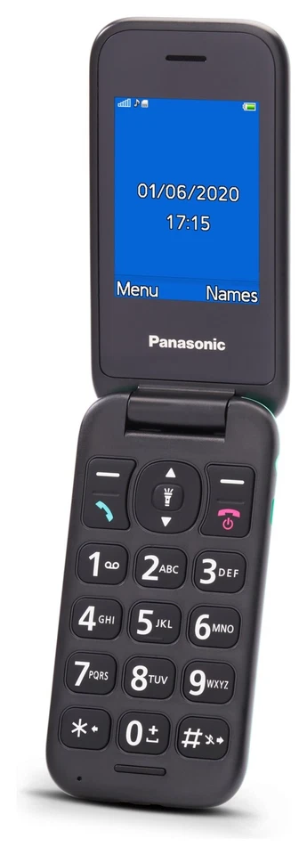 Panasonic Cellulare 2G Gprs SENIOR Tiffany green KX TU400EXC - Immagine 4 di 4