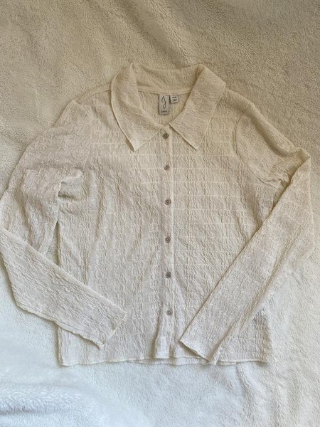 Women Joie Shirt Beige M
