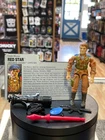 Red Star with File Card (Vintage GI Joe, Hasbro) **COMPLETE**