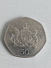 GB Fifty Pence Coin 2013 Christopher Ironside